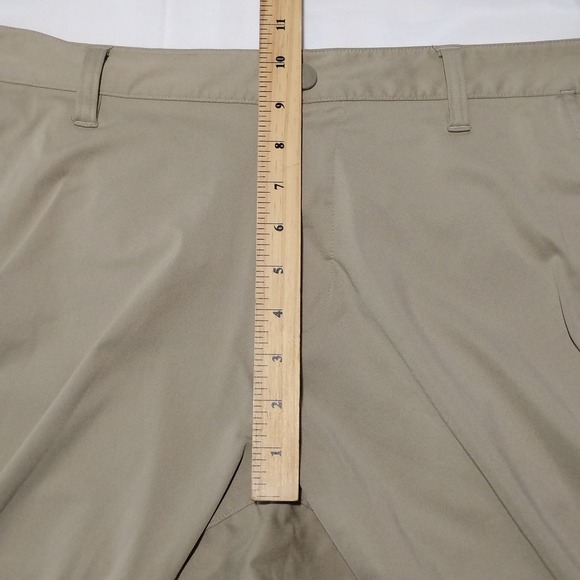 Rhone Commuter Pants Mens 34 Khaki Tan Slim Fit Tech Chinos 100036 - Picture 4 of 15